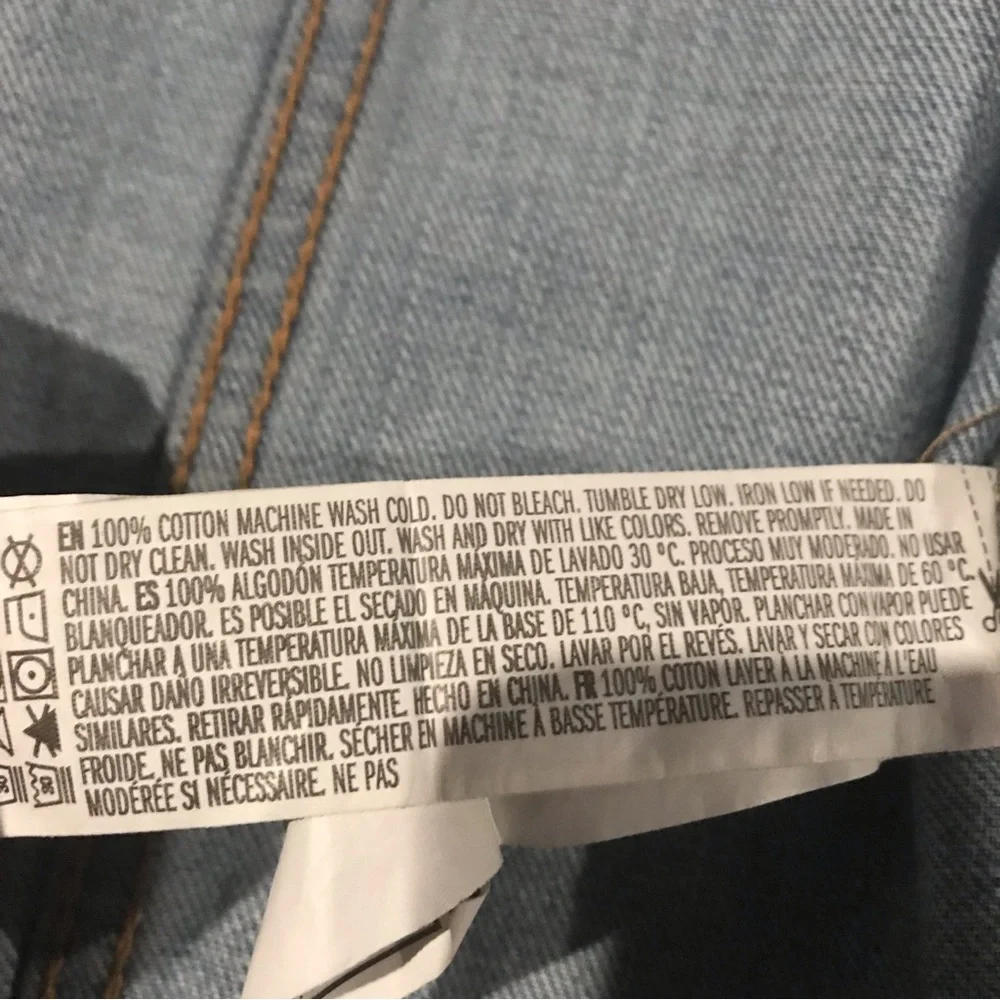 Forever 21 Distressed & Ripped Denim Jacket - Picture 5 of 6